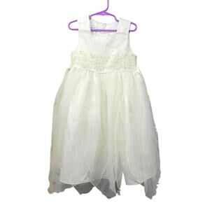Bonnie Jean White Formal Girl's‎ Dress Size 5T